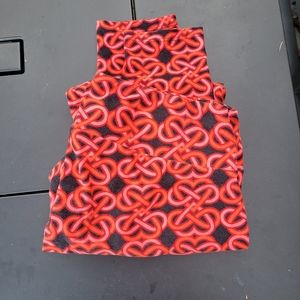 Lularoe Infinity heart valenrine leggings